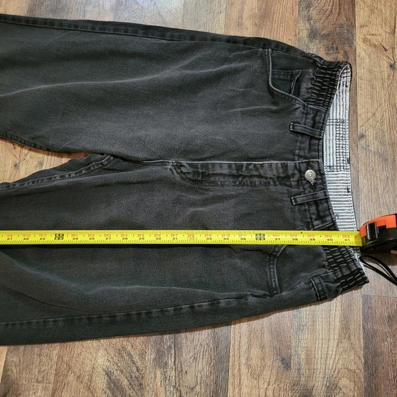 Lee Vintage 90's Women's Black Denim Stretch Waist Casual Jeans Size 12 M - Picture 3 of 9